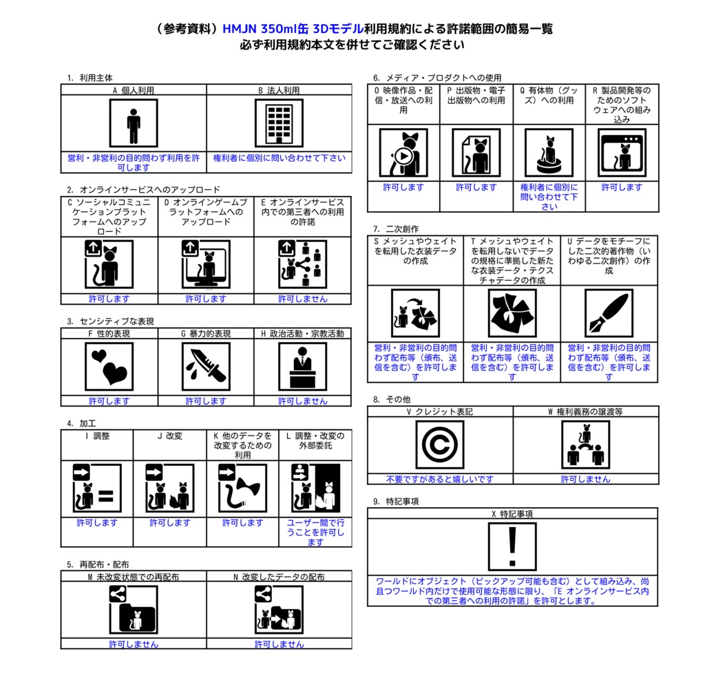 【VRChat想定】350ml缶飲料【無料】