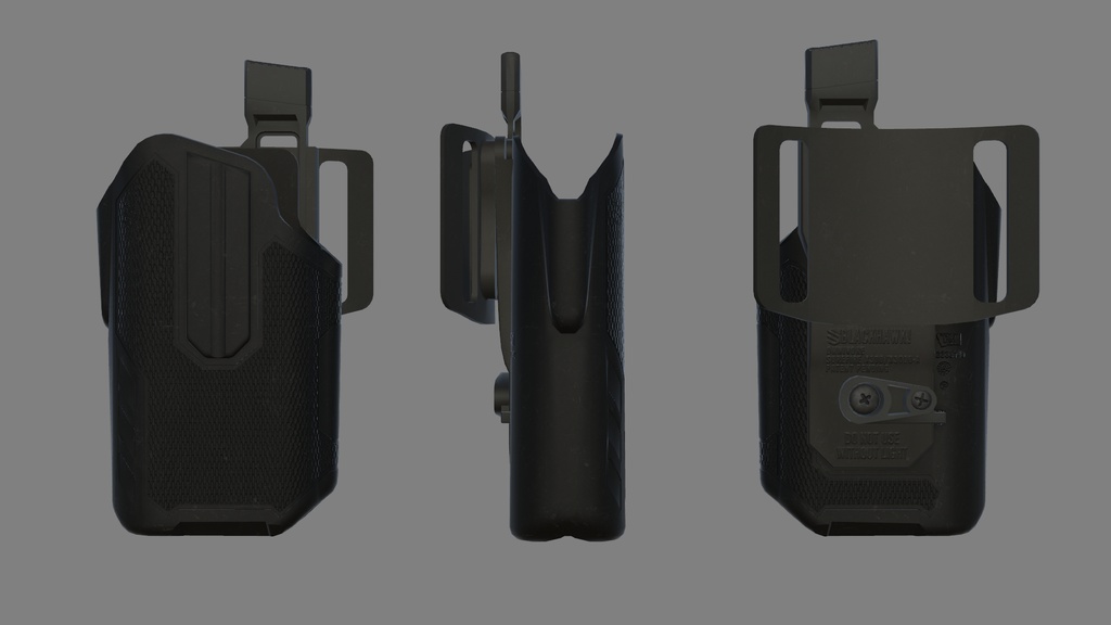 【VRChat想定】マルチフィットホルスター「OMNIVORE」