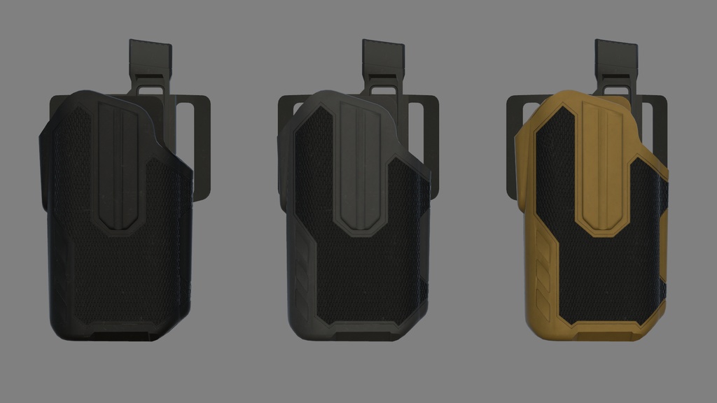 【VRChat想定】マルチフィットホルスター「OMNIVORE」