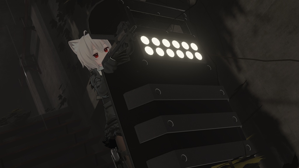 【VRChat想定】強襲型バリスティックシールド