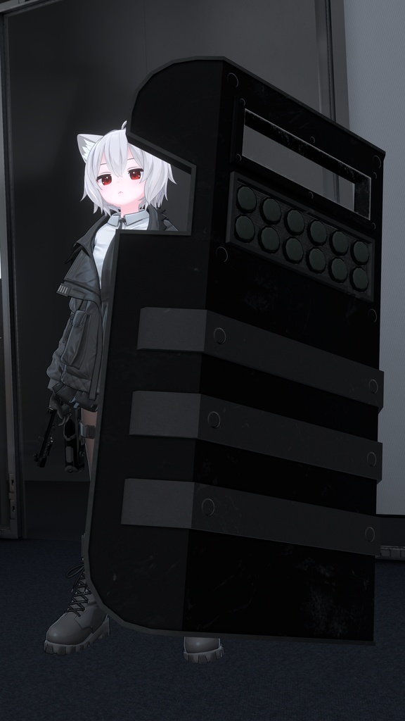 【VRChat想定】強襲型バリスティックシールド