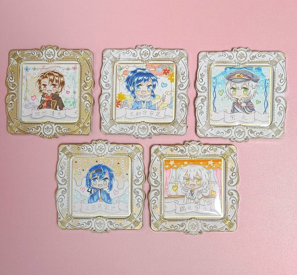 刀剣乱舞 額入り色紙①