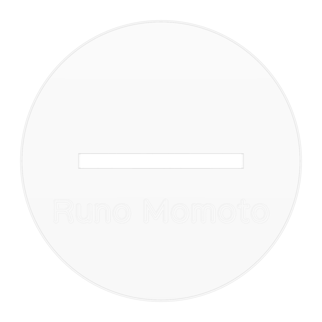 アクリルスタンド 桃兎るの 通常ver.