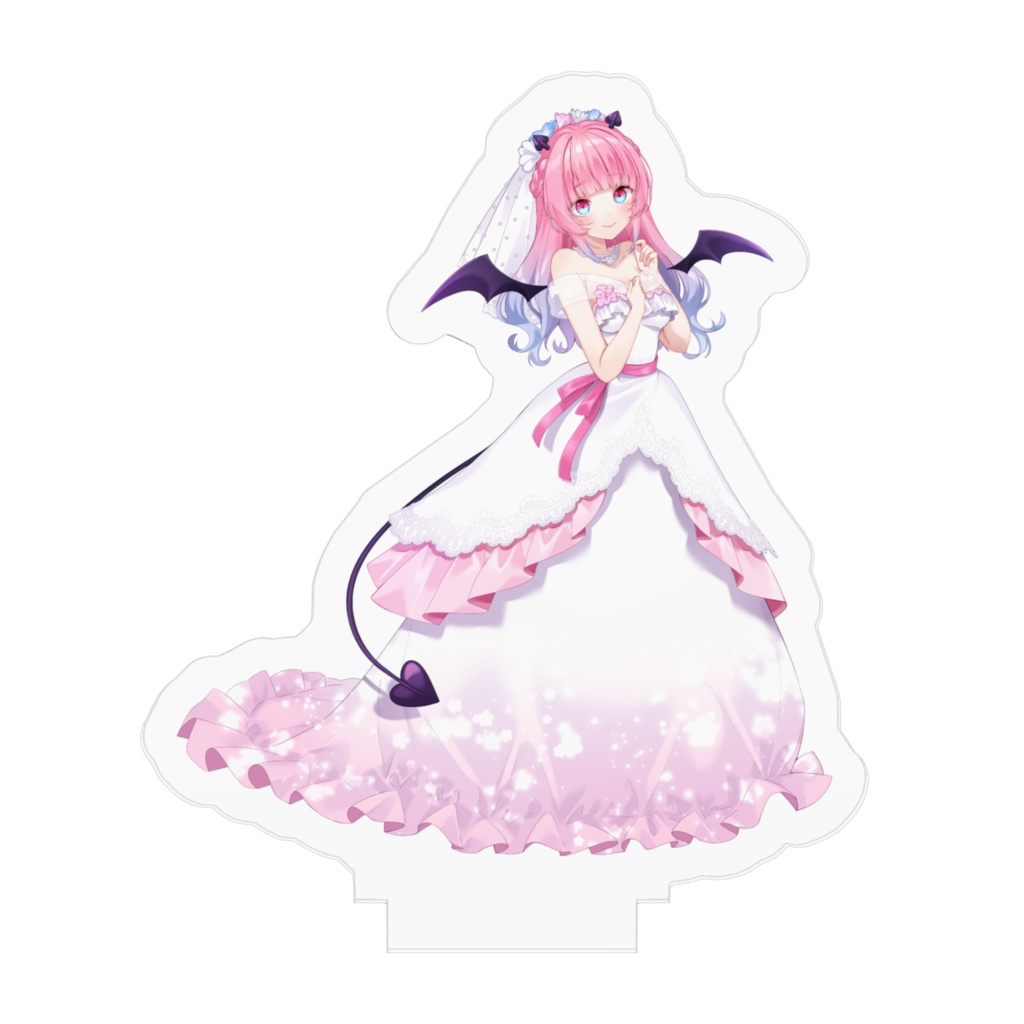 アクリルスタンド 桃兎るの ウェディングver.