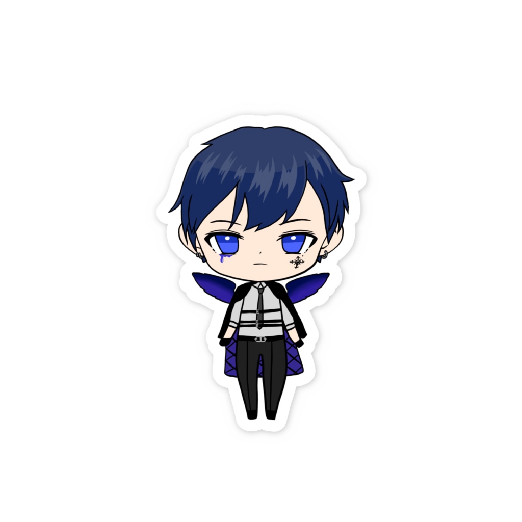 スマホステッカー(鳥籠)