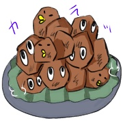 唐揚げ缶バッジ