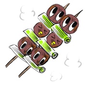 焼き鳥キーホルダー