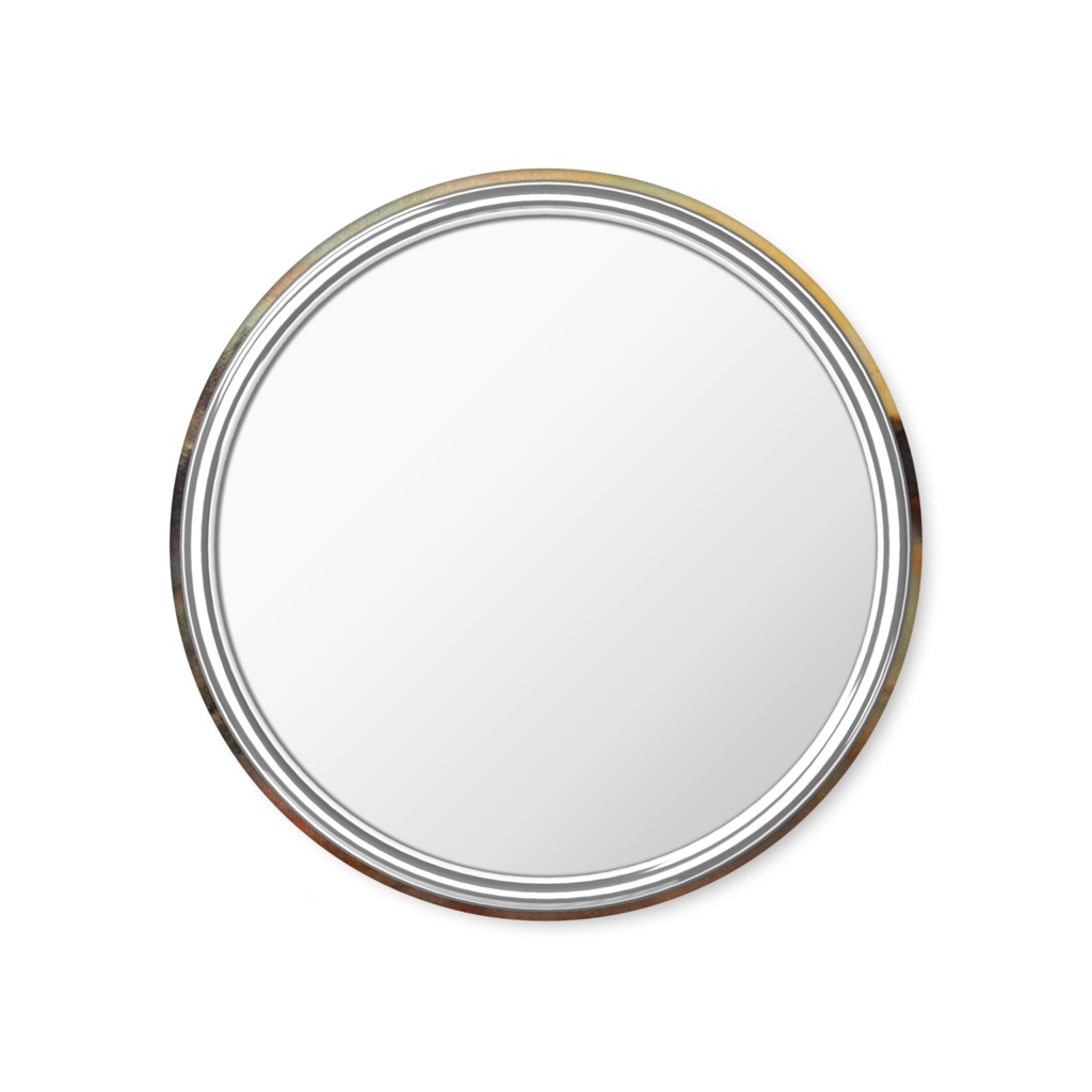 眩しい朝日(缶ミラー)