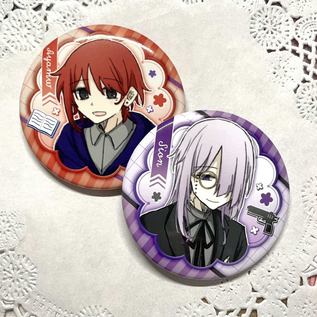 缶バッジ【アヤメ・シオン】