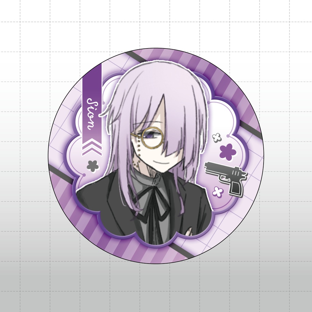 缶バッジ【アヤメ・シオン】