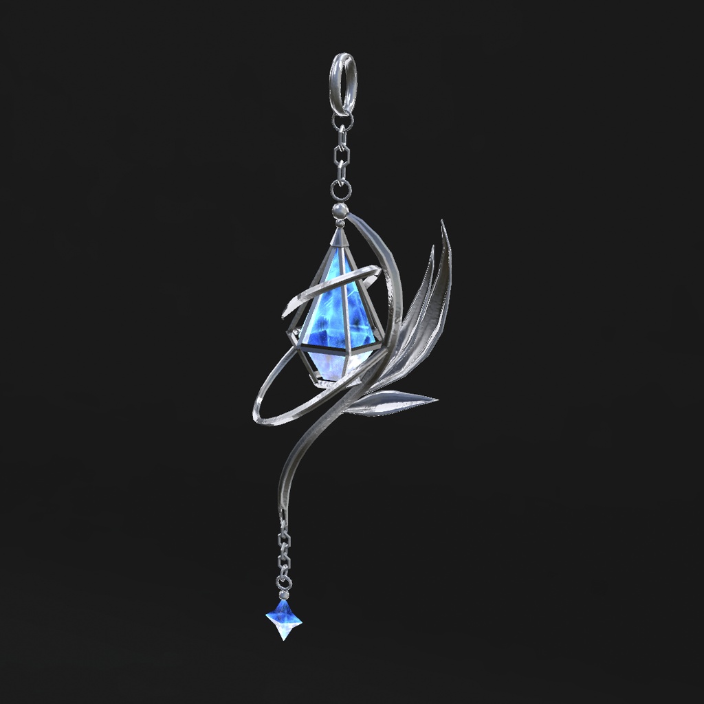 【MA対応】Moonlight Drop No.01 – Earring & Necklace【しなの・ルルネFit済】