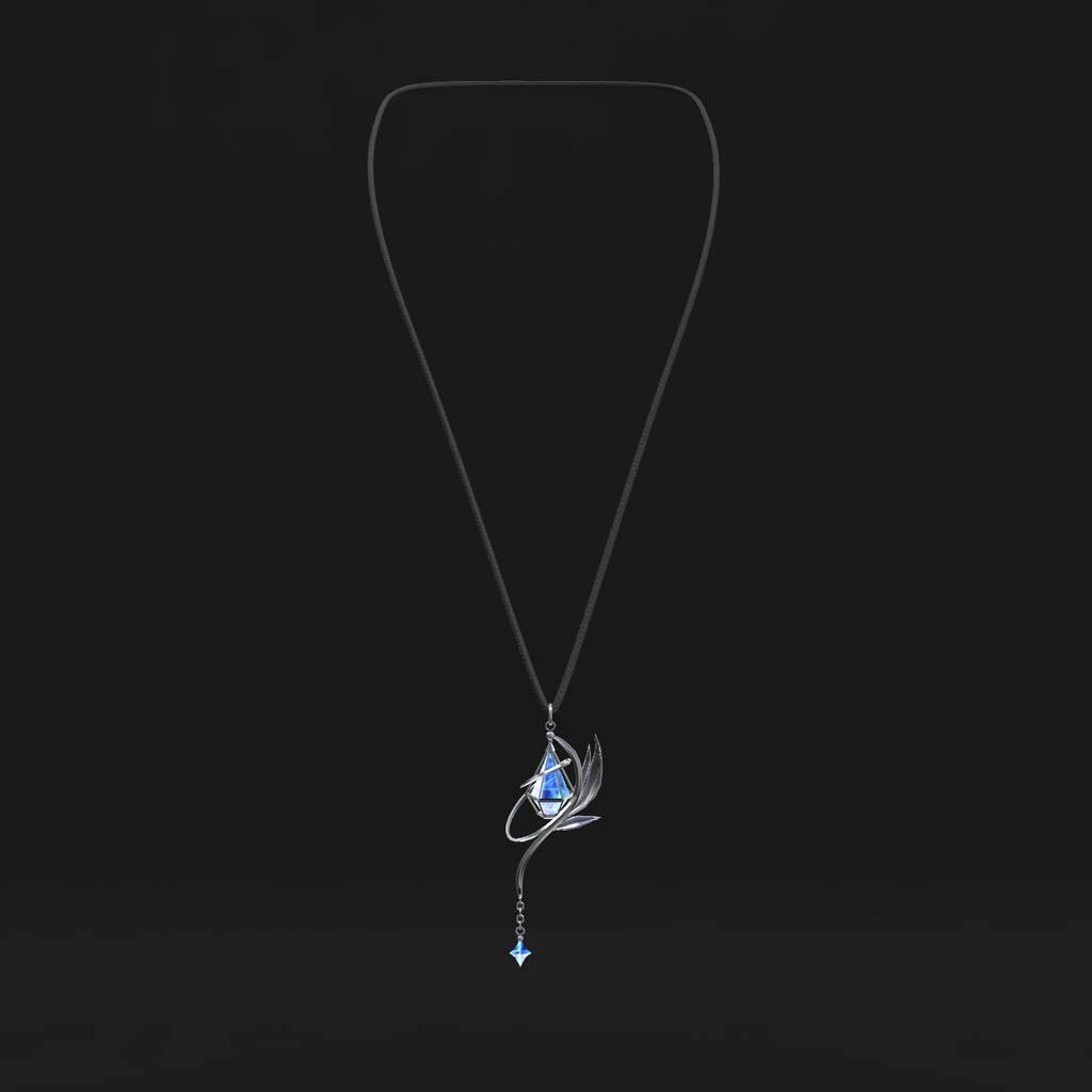 【MA対応】Moonlight Drop No.01 – Earring & Necklace【しなの・ルルネFit済】