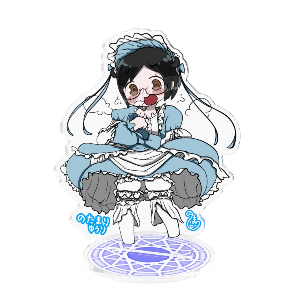 ダンジョンに潜ってたら魔法陣の罠にかかってかわいい服になっちゃったゆうりくんのアクリルスタンド