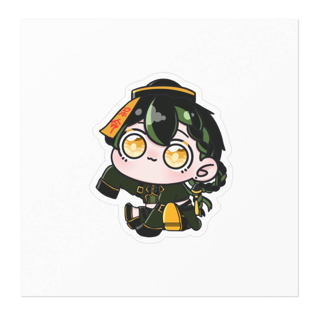 もちもちあんごまステッカー