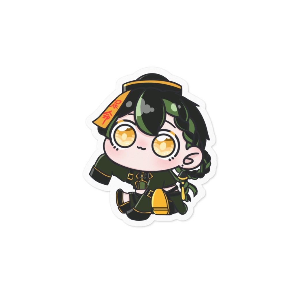 もちもちあんごまステッカー