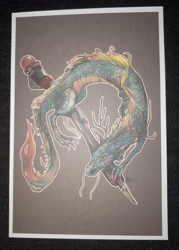 訳ありリングノート A5サイズ(龍)