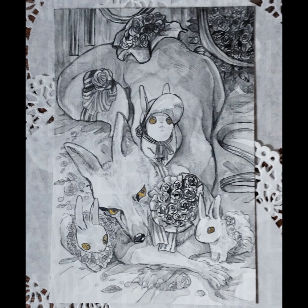 原画「Decked out」
