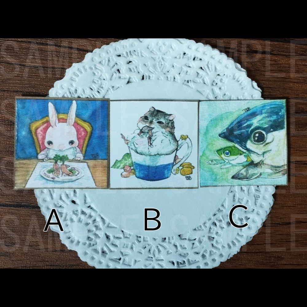 複製ミニ原画（全3種）