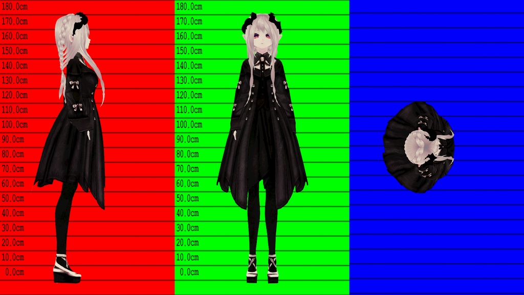 (Quest対応)VRChat想定3Dモデル【HORN-DEVIL】