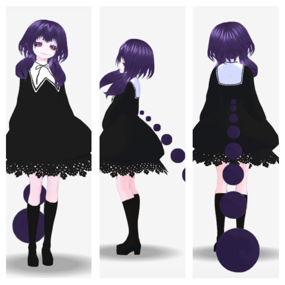 (PB/DB)VRChat想定3Dモデル【TAIL-SCORPION】