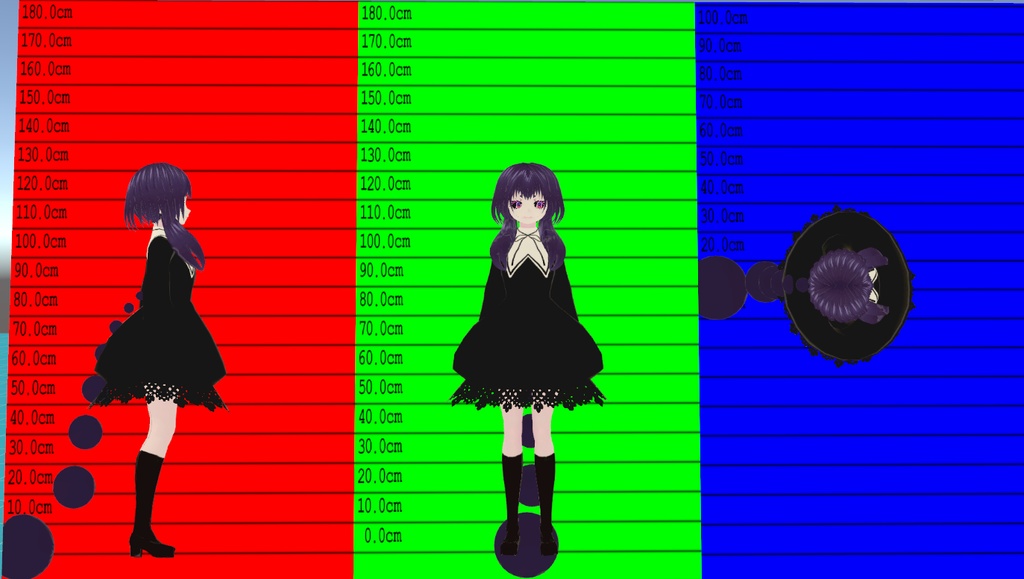 (PB/DB)VRChat想定3Dモデル【TAIL-SCORPION】