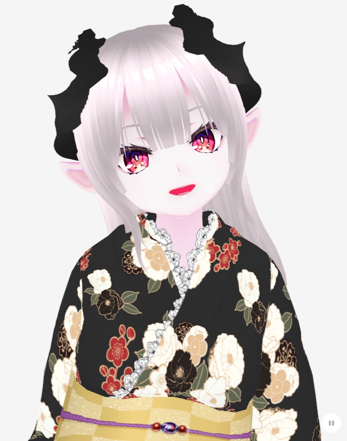 【HORN-DEVIL】kimono skirt