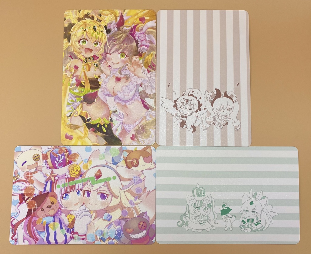 幻獣アルカナ角丸ポストカード