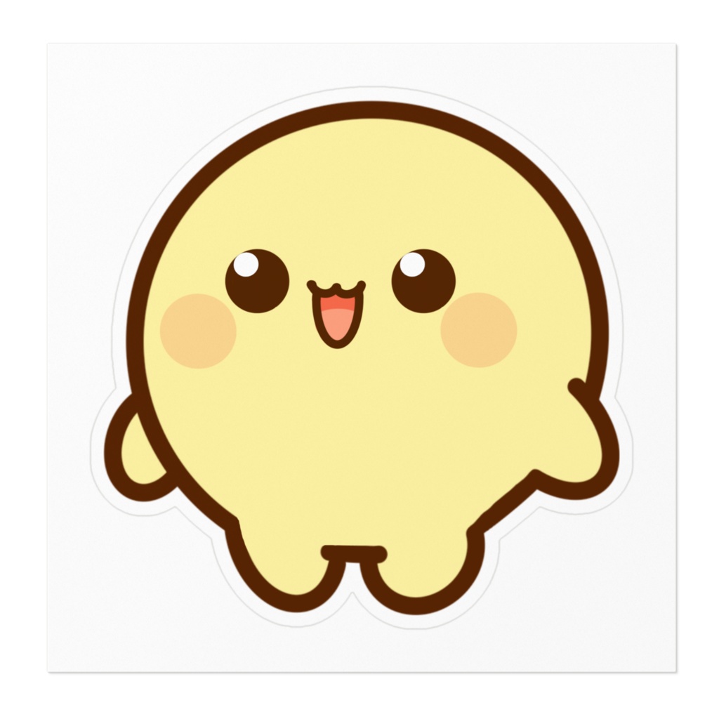 ぴかりんステッカー