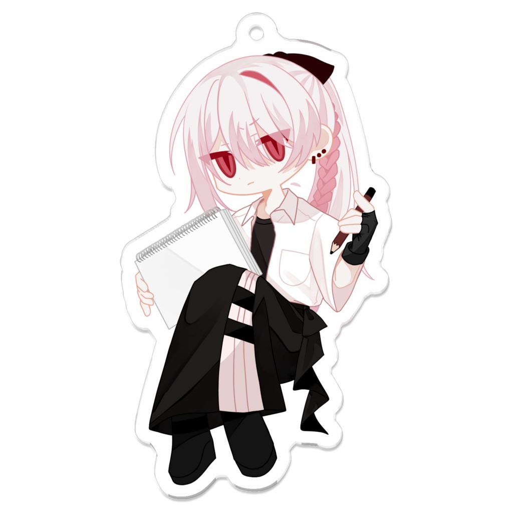 ゾーイさんのアクリルキーホルダー（コーティングあり）