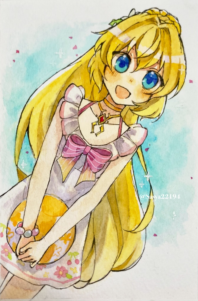 【テイルズ】カラーインク・透明水彩