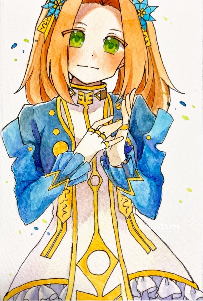 【テイルズ】カラーインク・透明水彩