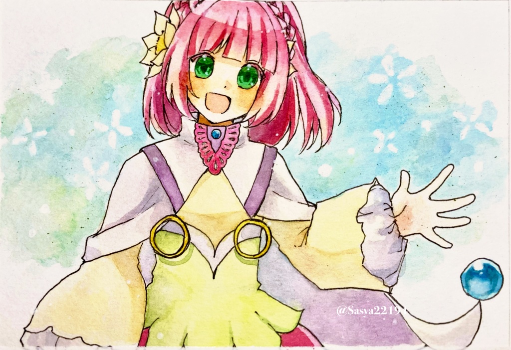 【テイルズ】カラーインク・透明水彩