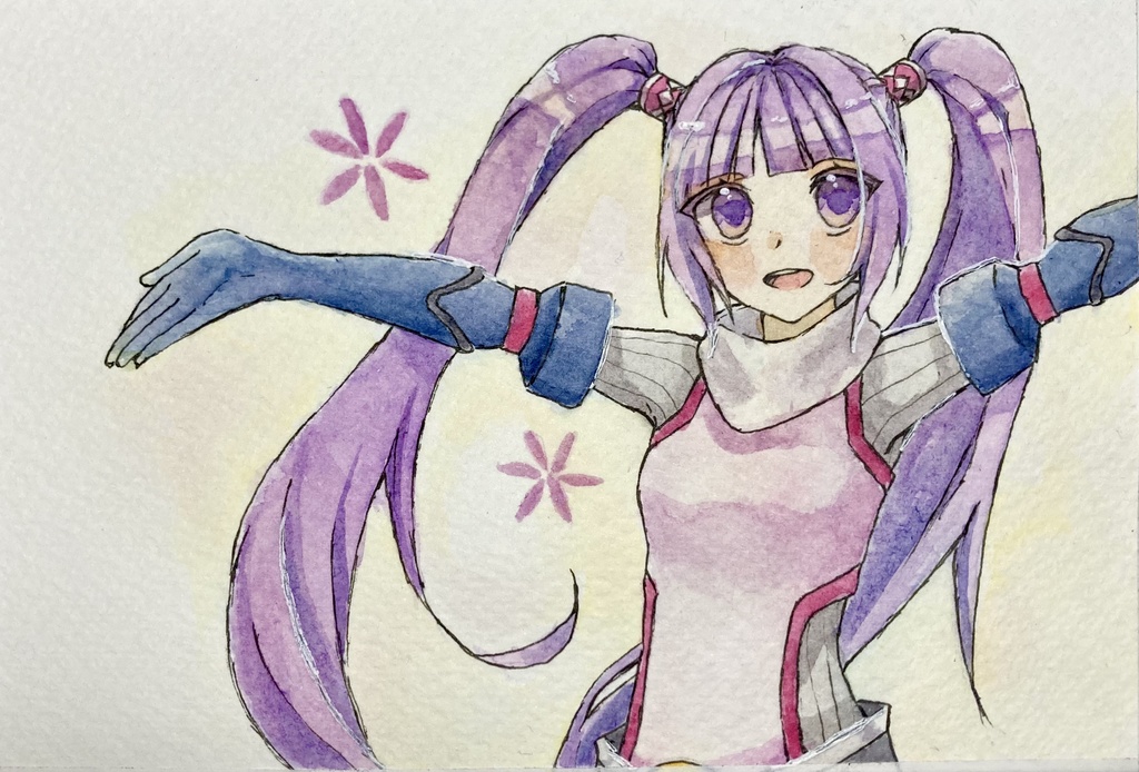 【テイルズ】カラーインク・透明水彩