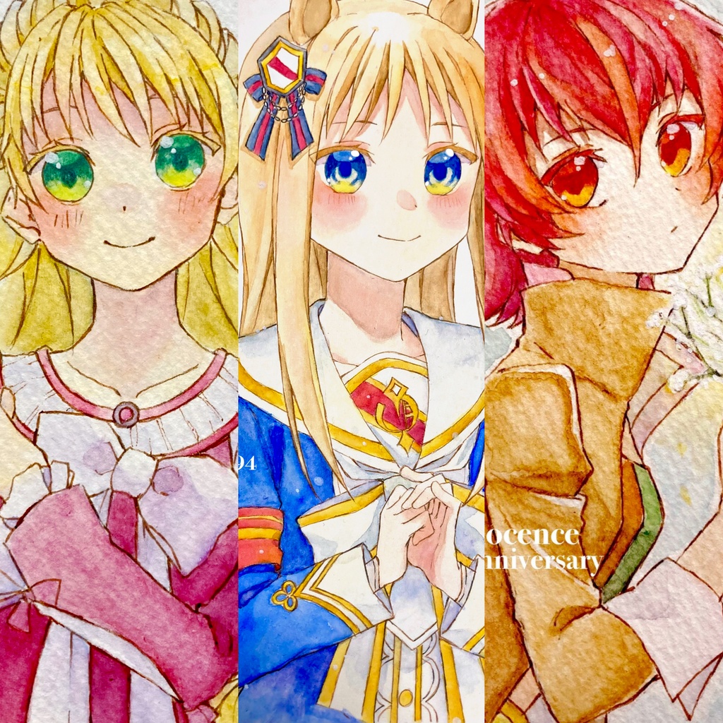 リクエスト色紙・イラスト