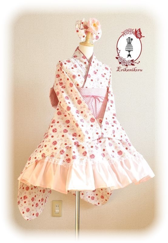 和ロリ【華うさぎ-白】