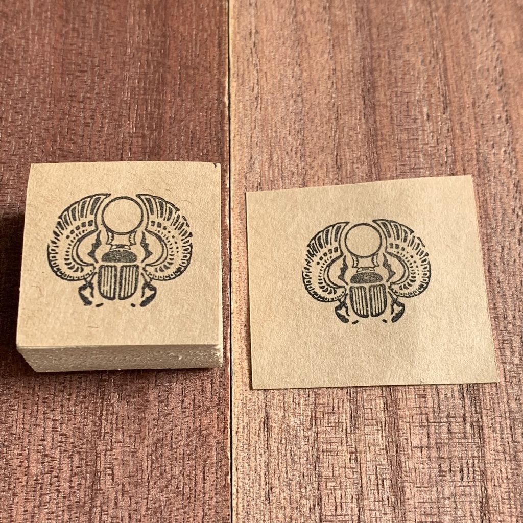 聖甲虫『スカラベ』の印章【スタンプ】