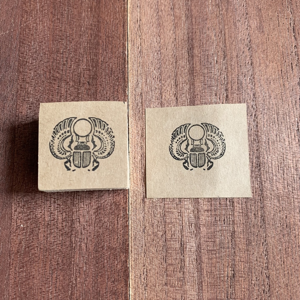 聖甲虫『スカラベ』の印章【スタンプ】