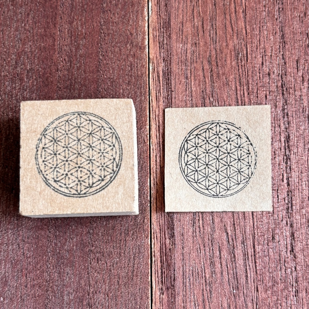 神聖幾何学フラワー・オブ・ライフ【スタンプ】