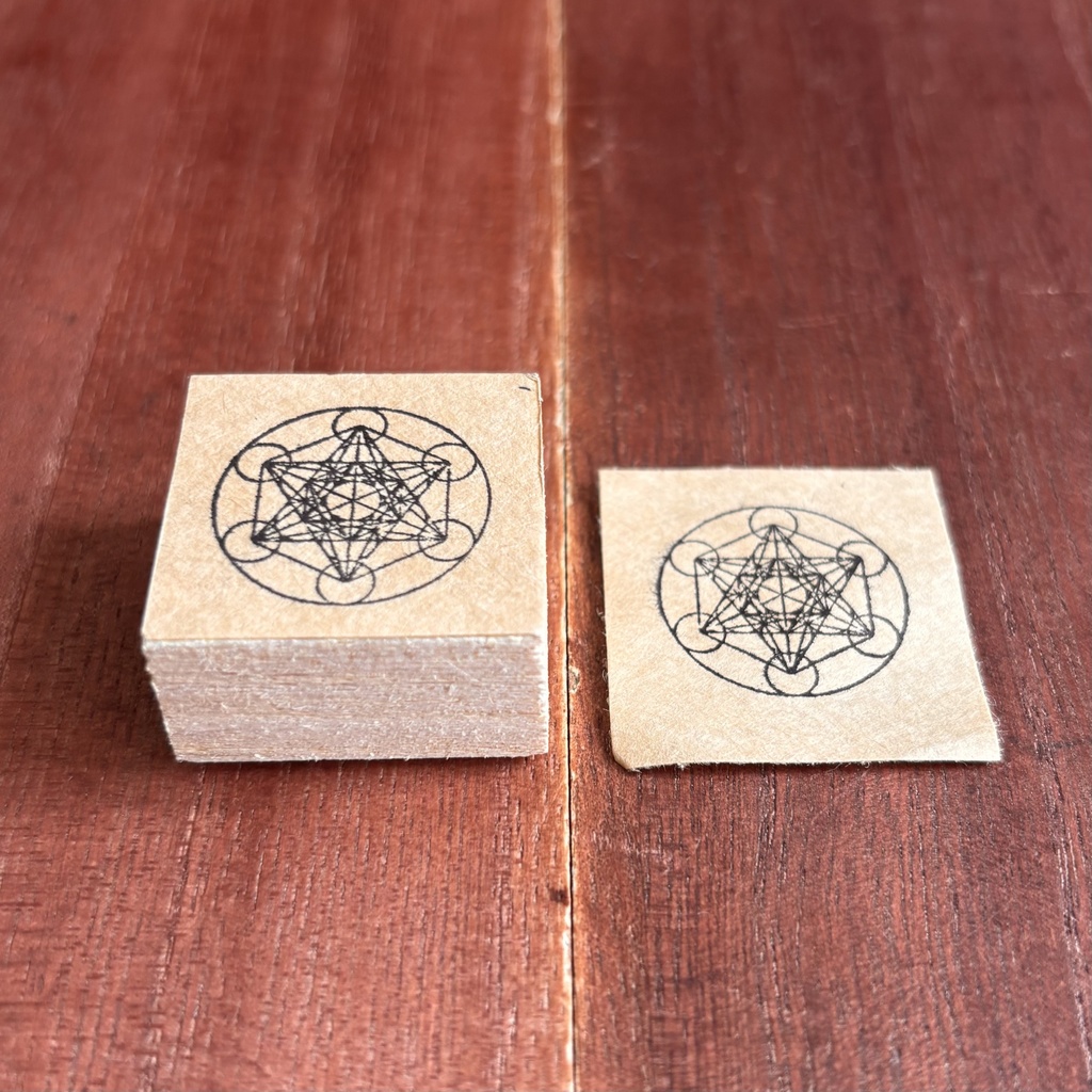 神聖幾何学メタトロンキューブ【スタンプ】