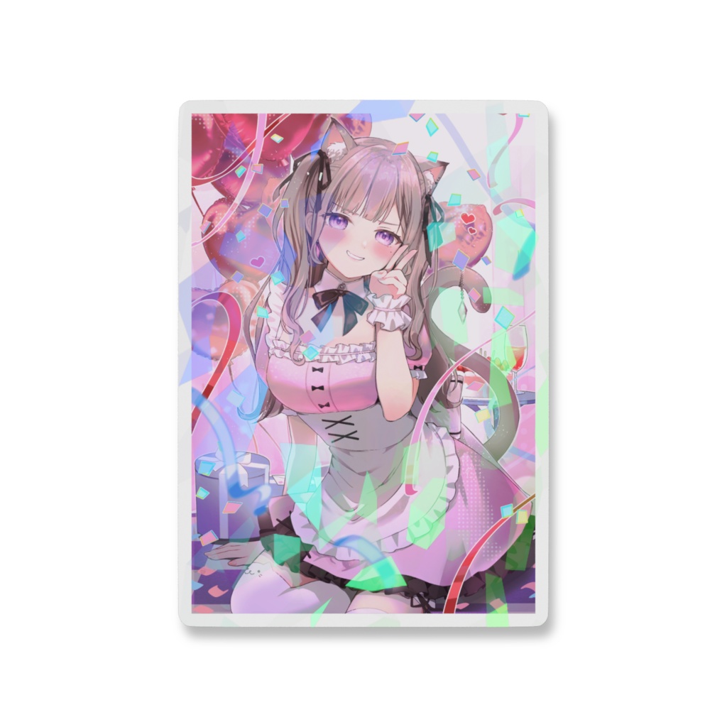 2周年記念限定ホログラムステッカー