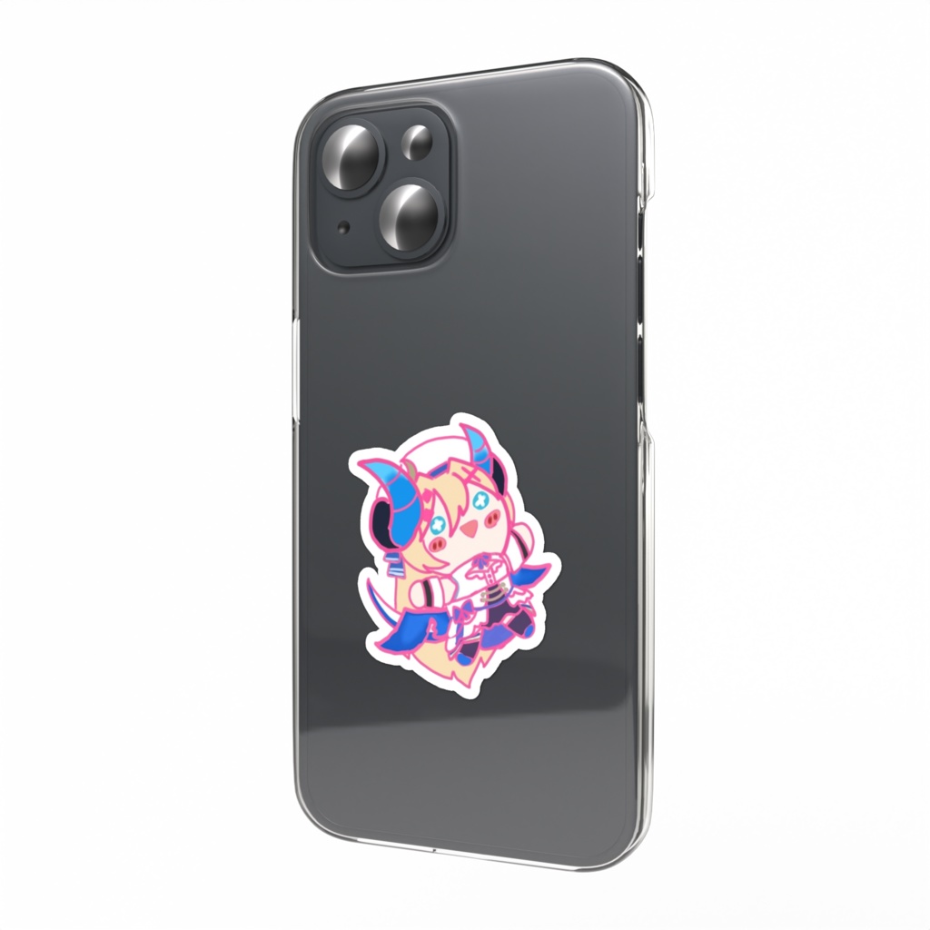 【龍宮あやめ】お人形さんステッカー