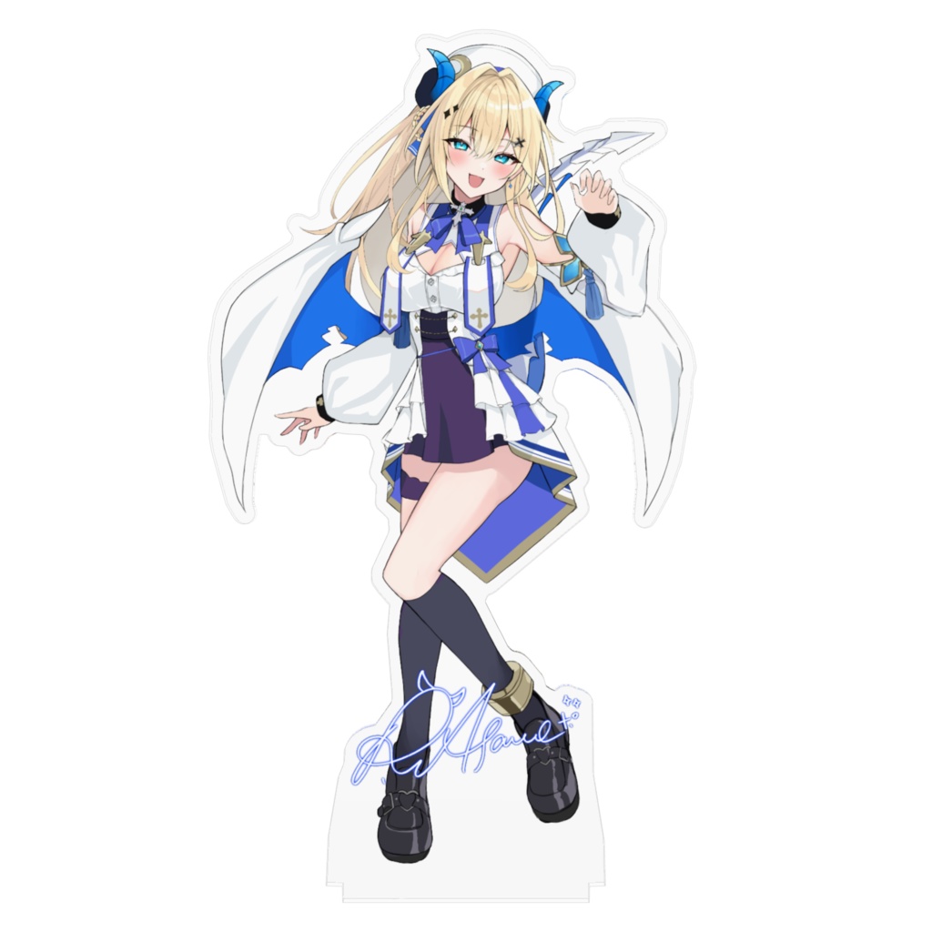 【龍宮あやめ】サイン入りアクリルスタンド