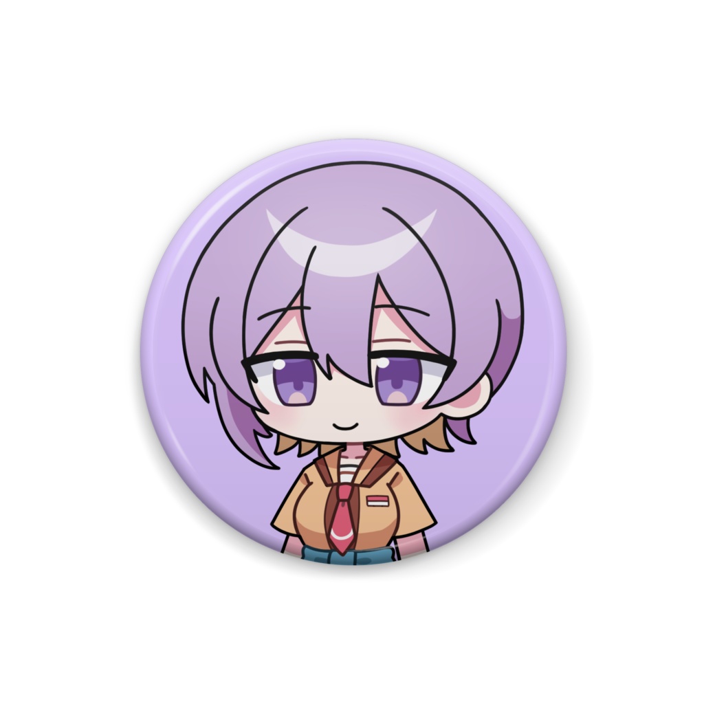 菓子くん缶バッジ 25mm