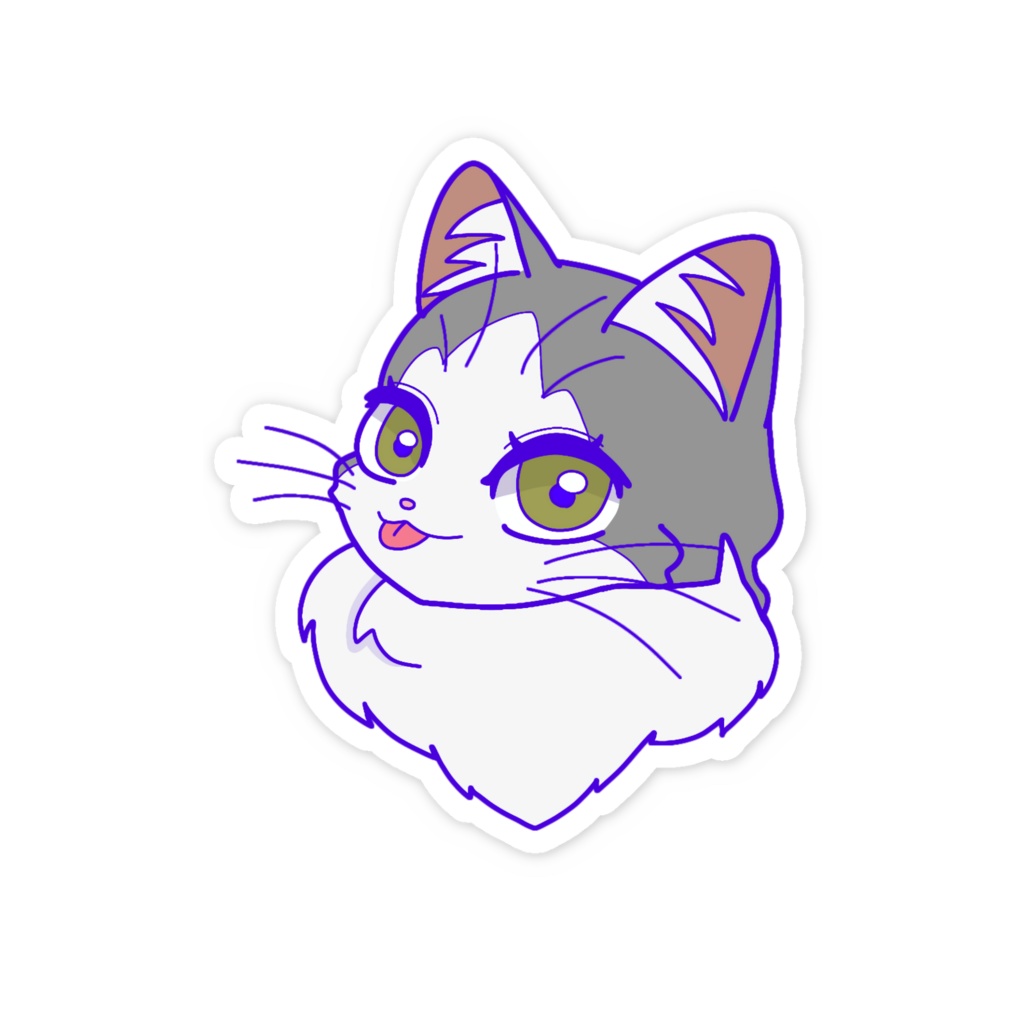 ぺろジル スマホステッカー