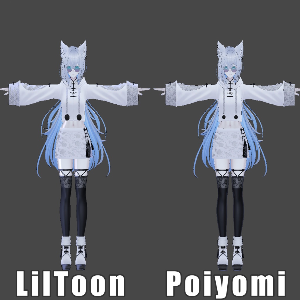 Poiyomi Materials: Lasyusha〈ラシューシャ〉