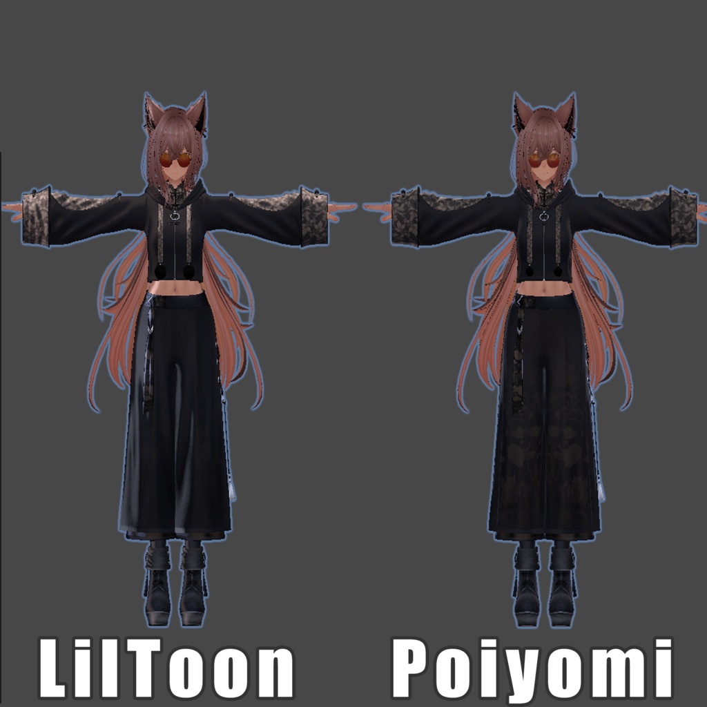 Poiyomi Materials: Lasyusha〈ラシューシャ〉