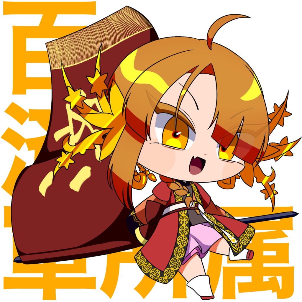 朝鮮三国軍所属章アクリルキーホルダー - 70×70mm 全3種