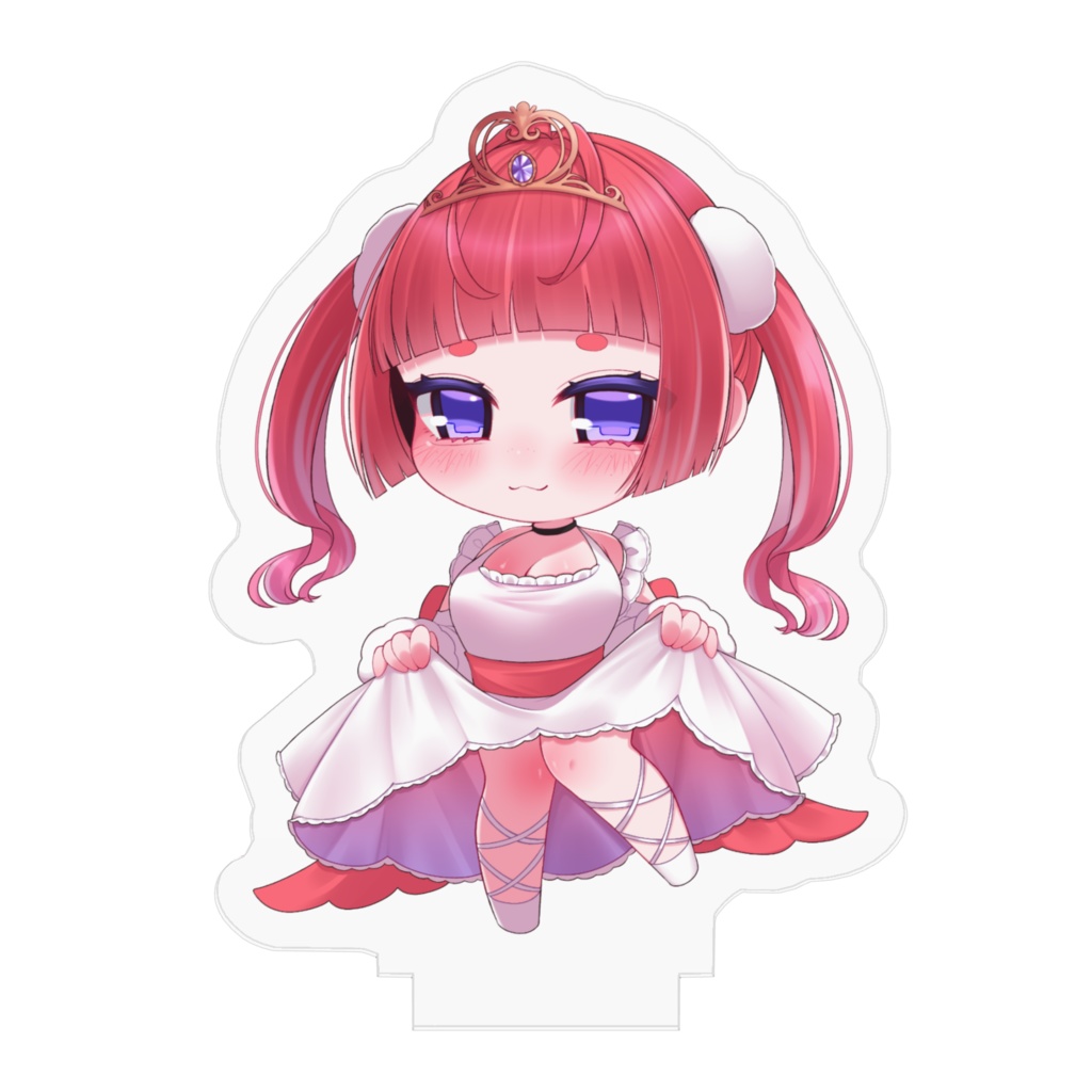 【初配信記念グッズ】純白ドレスアクスタ/愛編ぬぐうちゃん