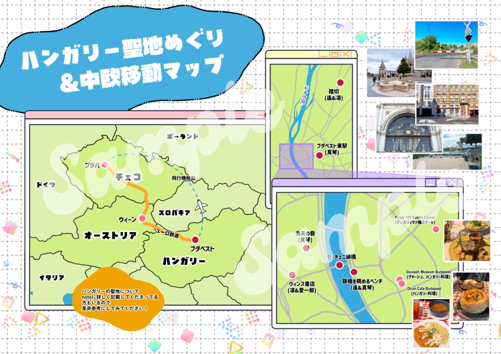 ハンガリー聖地巡礼&中欧ツアーレポ(準備号)