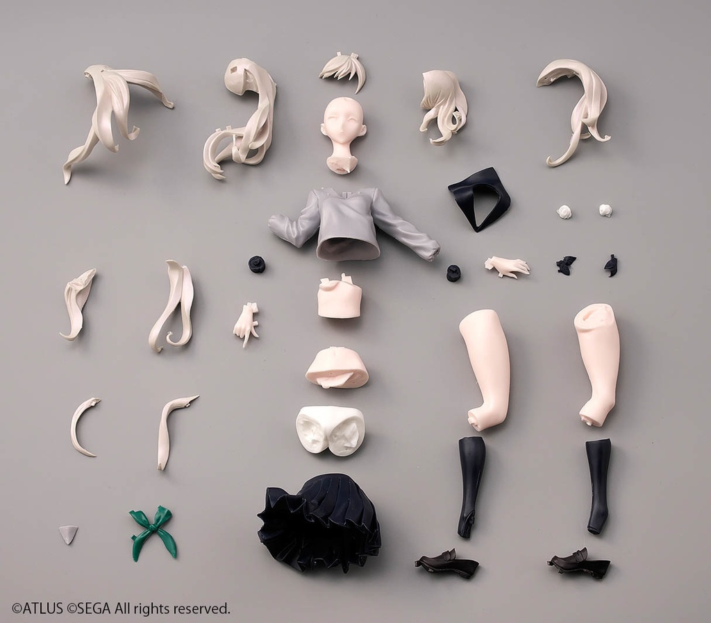 十三機兵防衛圏「冬坂五百里」カラーレジン組立てキット